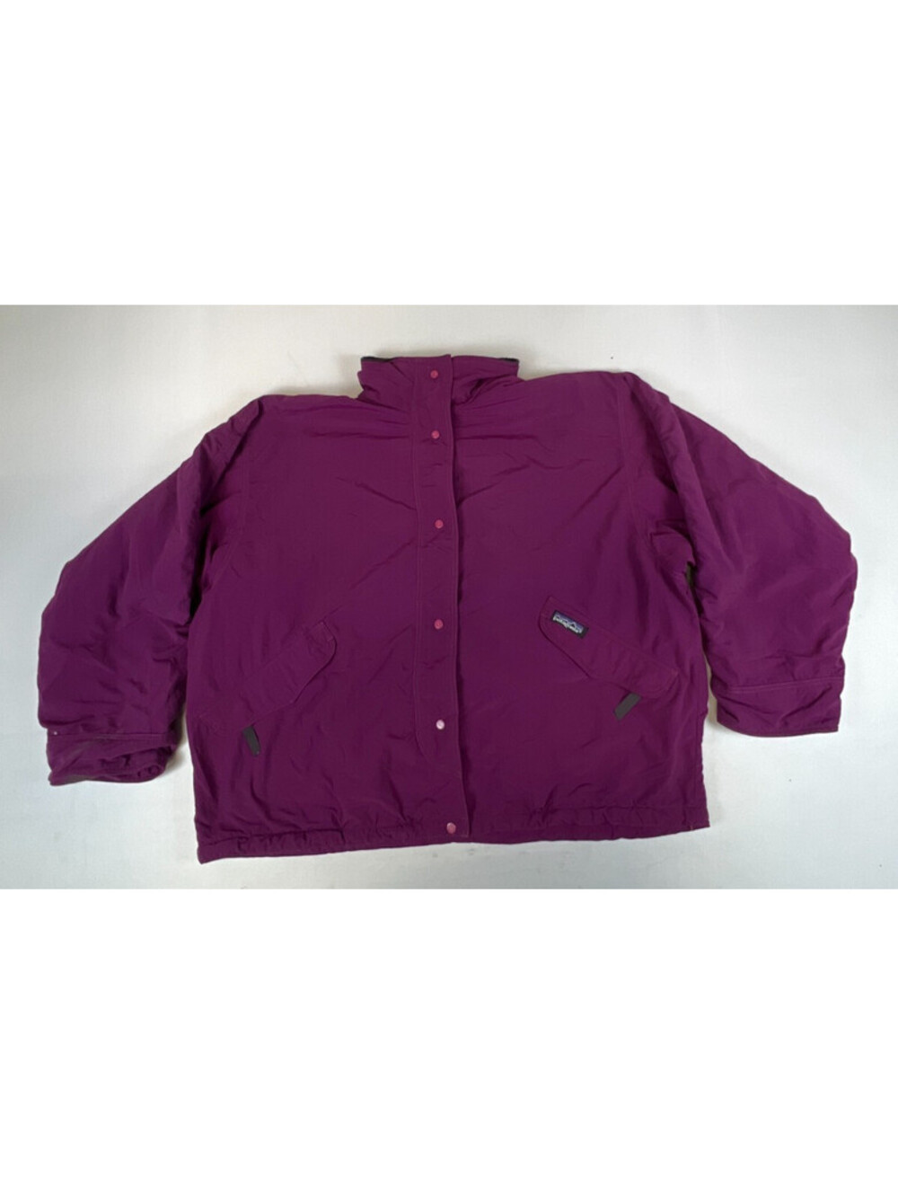 Vintage Patagonia Women's L Purple Capilene Lined Snap-T Jacket 28163 USA